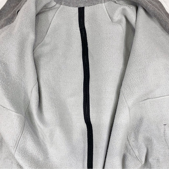 Lululemon Women’s Heather Grey Yin To My Yang Cardigan Fleece Jacket 6 S - Picture 5 of 10